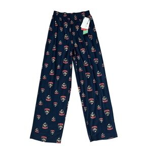 NHL Florida Panthers Youth Pajama Pants Navy Blue Size XL 18/20 NWT